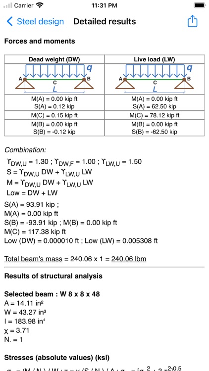 Statics (Civil Engineering) screenshot-3