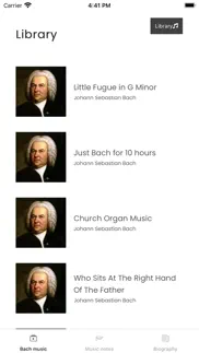 bach, music and his life iphone screenshot 2