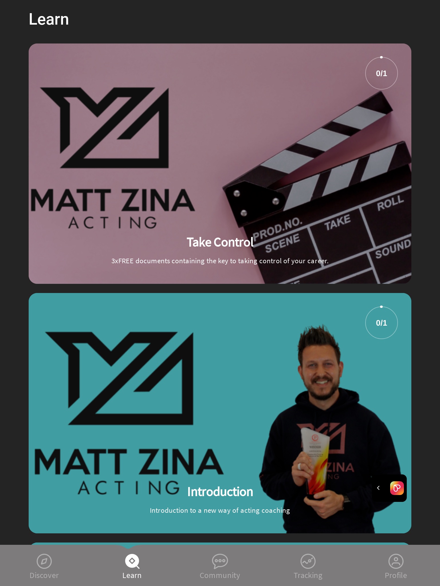 Matt Zina Acting screenshot 2