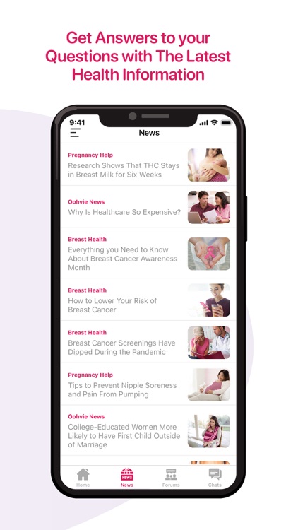 Oohvie - Log Periods and Chat screenshot-6