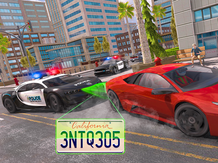 Police Chase - Cop Car Driver