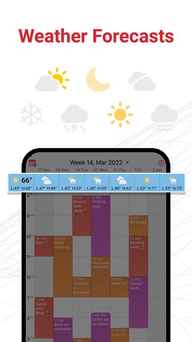 Week Calendar  - スマートプランナーのおすすめ画像9