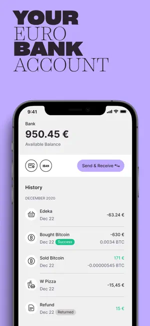 Screenshot 7 Nuri: Mobile Banking & Bitcoin iphone