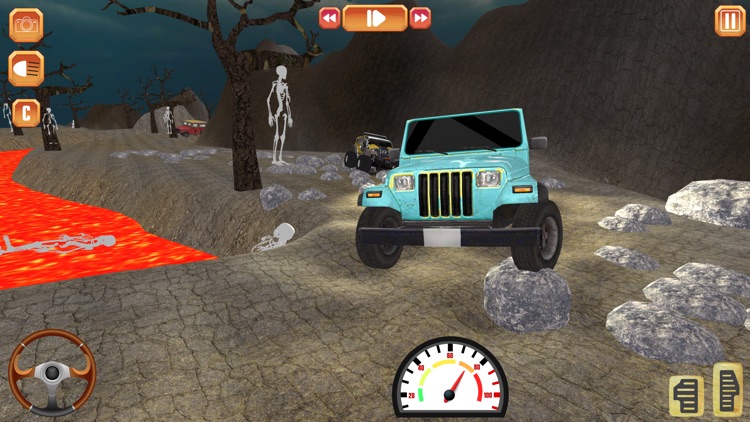 Offroad jeep Driving & Parking