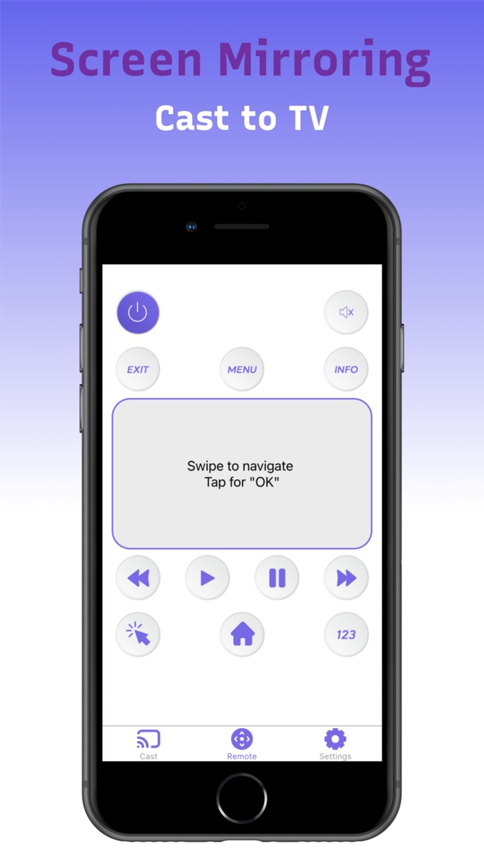 Screen Mirroring  Cast to TV