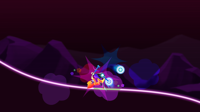 Moto Bike Neon Racing