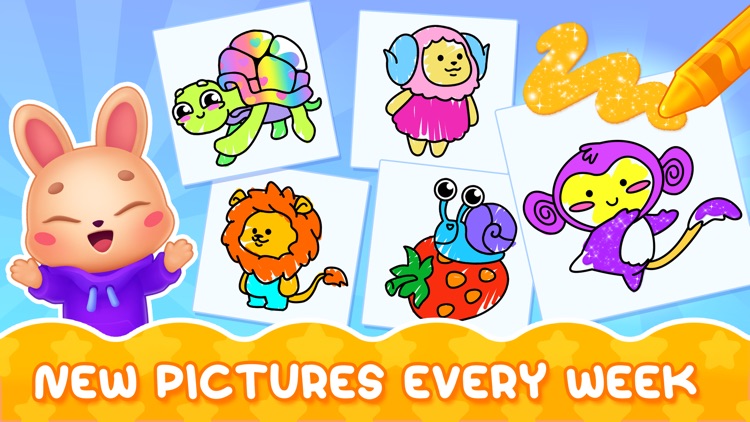 Easy Coloring for Toddlers 3+ screenshot-4