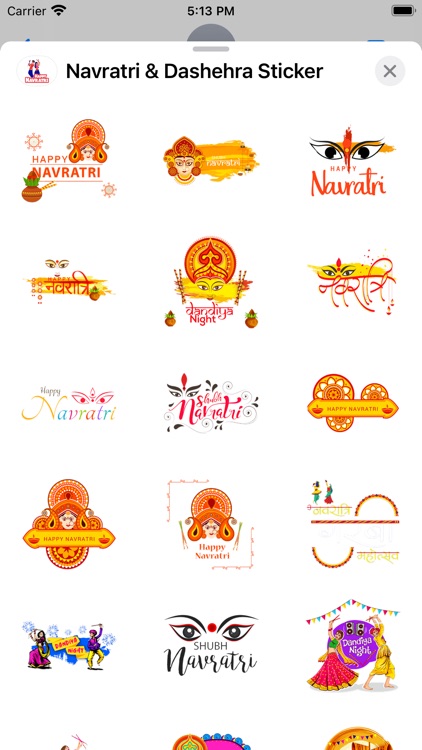 Navratri & Dassehra Stickers