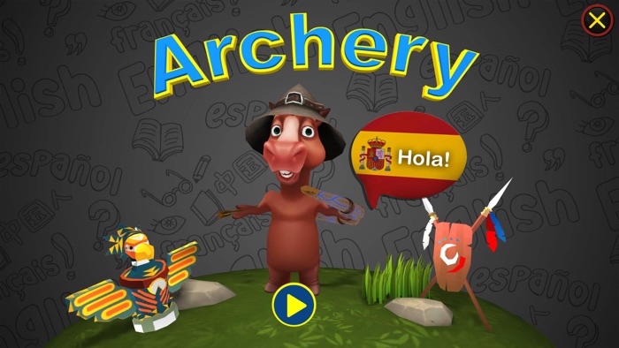 Archery Spanish Vocab Game