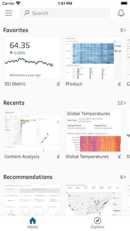 Tableau Mobile