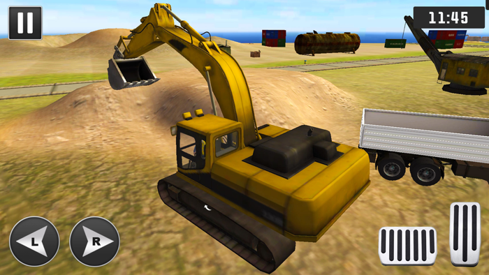 Construction Excavator Game