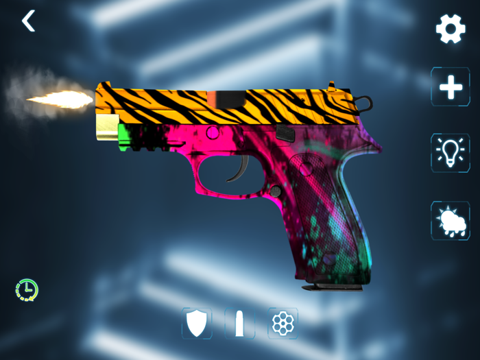 Gun simulator  Gun maker