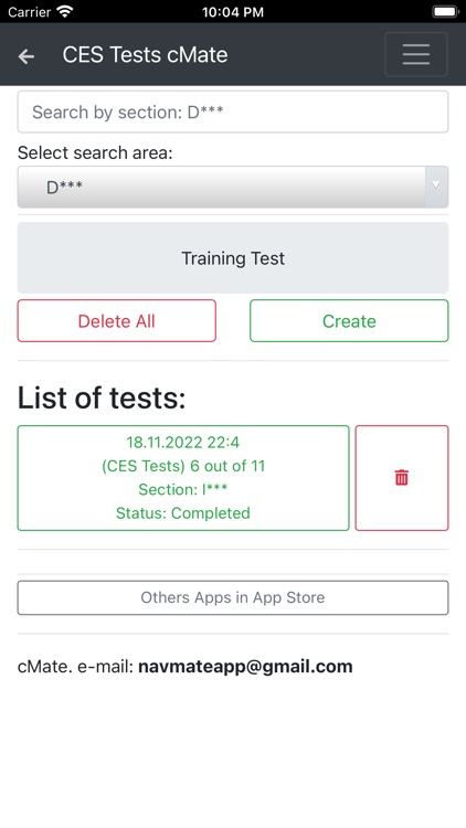 CES Tests. cMate screenshot-8