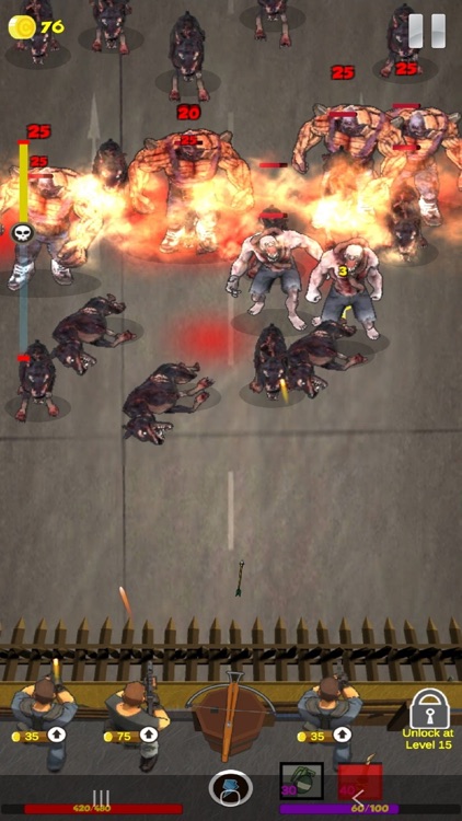 Zombie War - City Defense Game screenshot-1