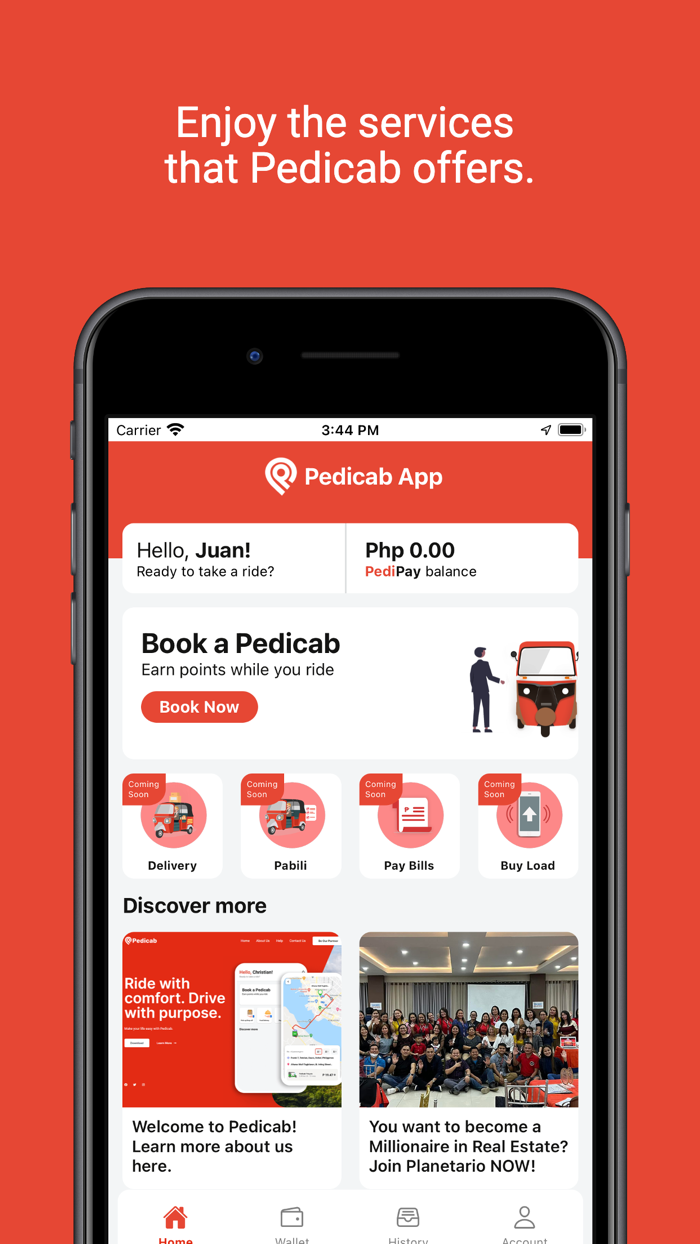 Pedicab App