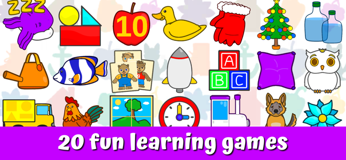 Learning Kids Games 2,3,4 year