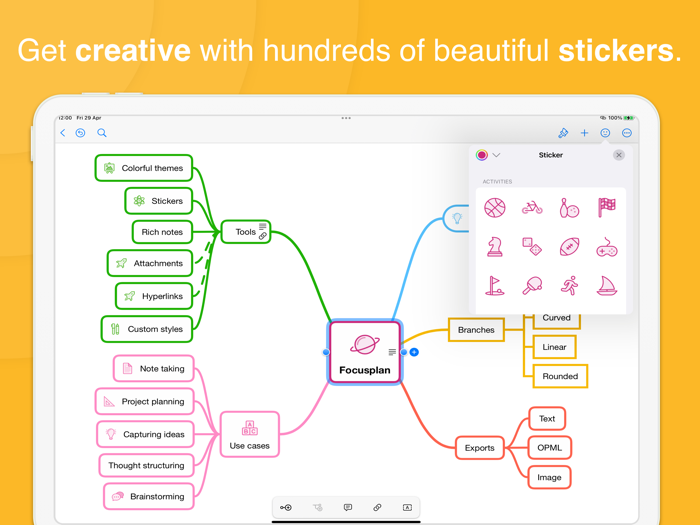 Focusplan Pro 思维导图