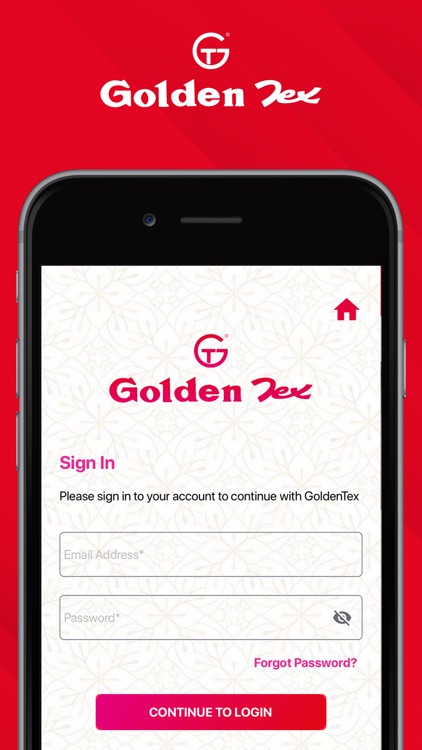 GoldenTex Online Shopping App