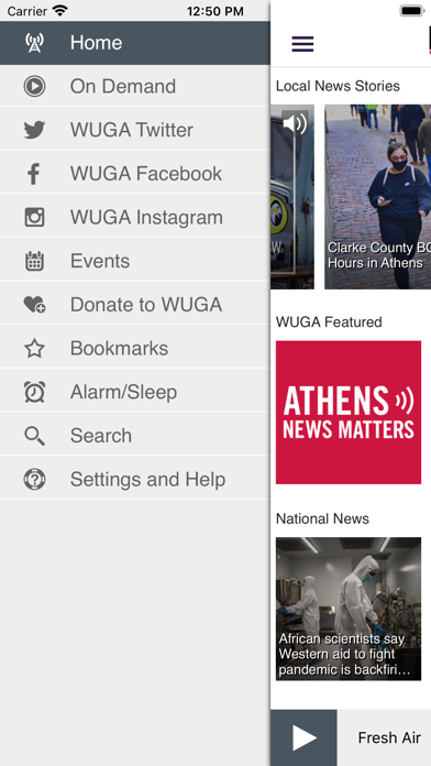 WUGA Public Radio App screenshot 3
