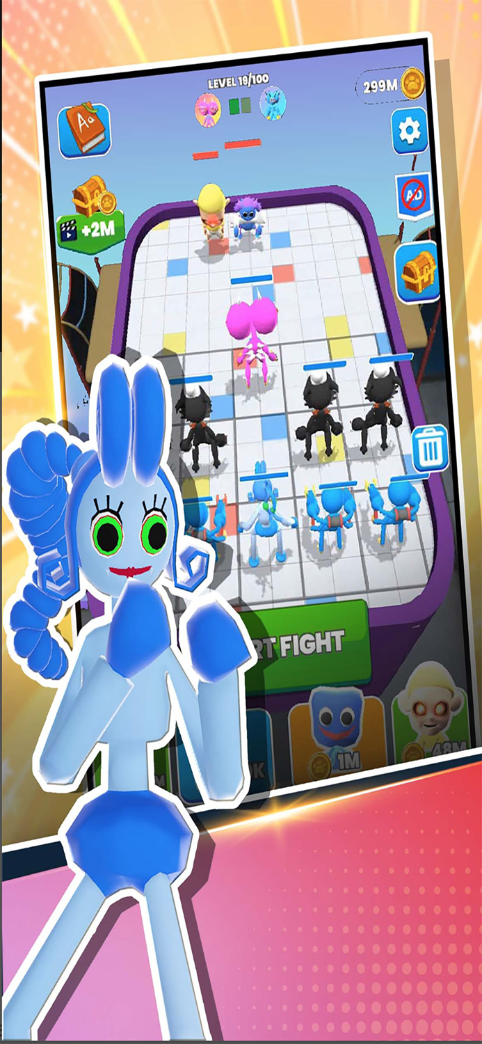 Rainbow Merge VS friends color