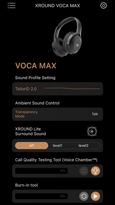 XROUND MyTune screenshot 2