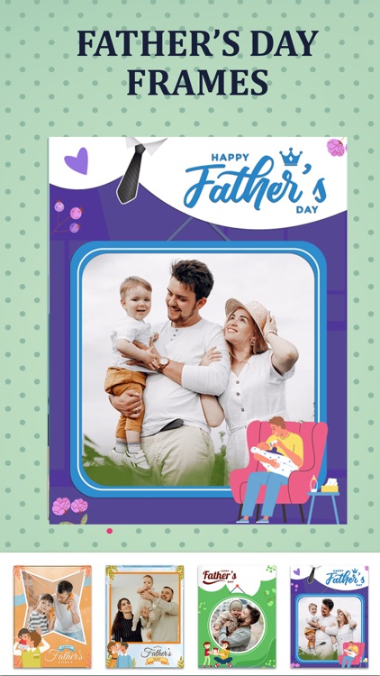 Father's Day Photo Frame cards