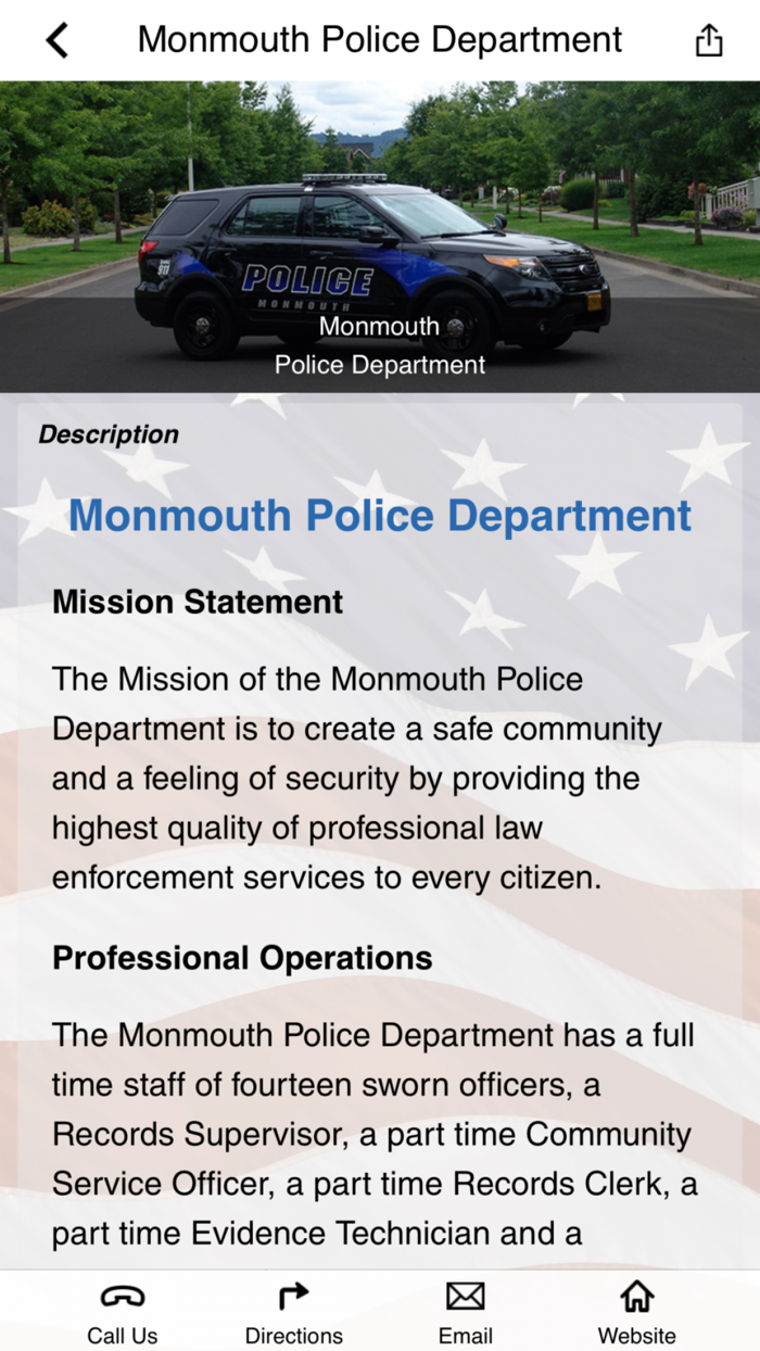 Monmouth Police Department