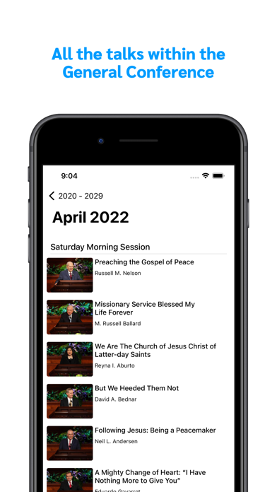 LDS Conferences screenshot 2