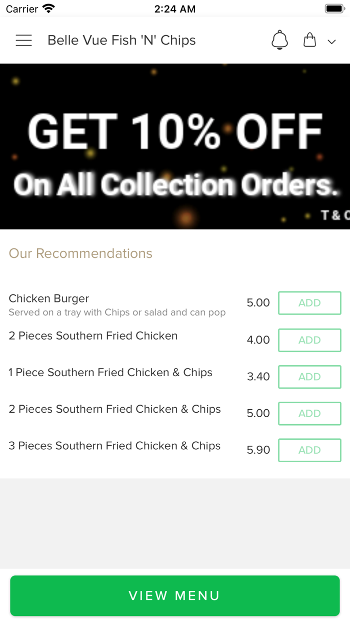 Belle Vue Fish N Chips