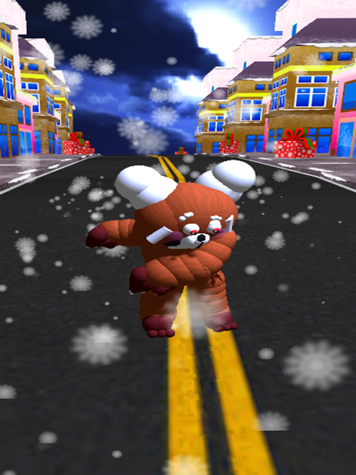 Turning to the red color