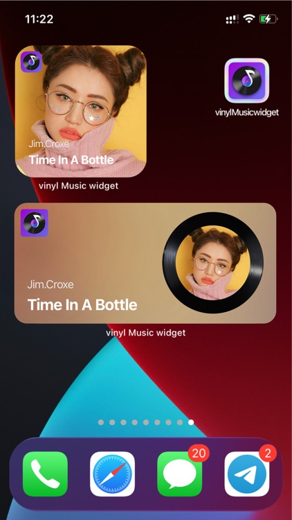 MS Vinyl - Music Widget screenshot-3