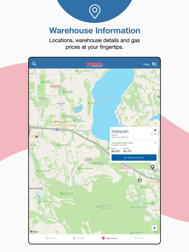 Give Me Directions To Costco Costco On The App Store