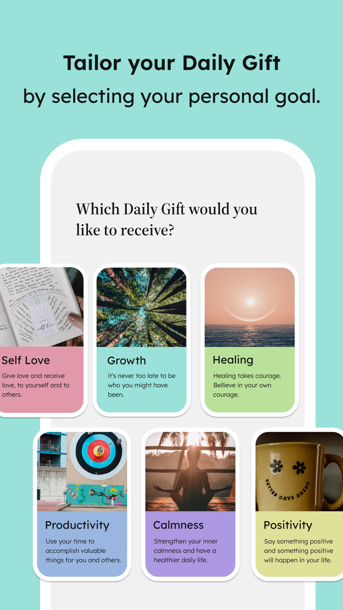 Daily Gift - self affirmation