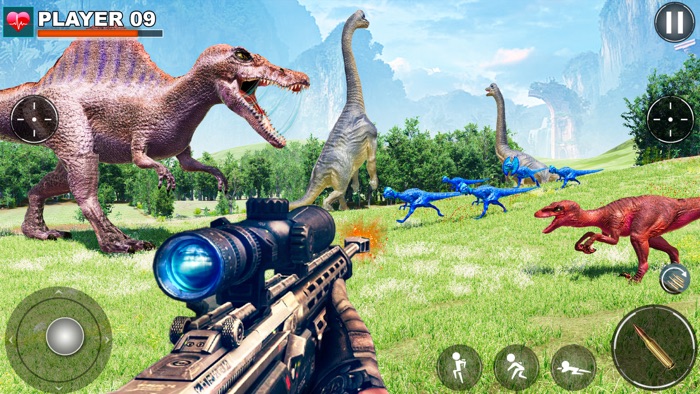 Wild Dino Hunting 3D Gun Games