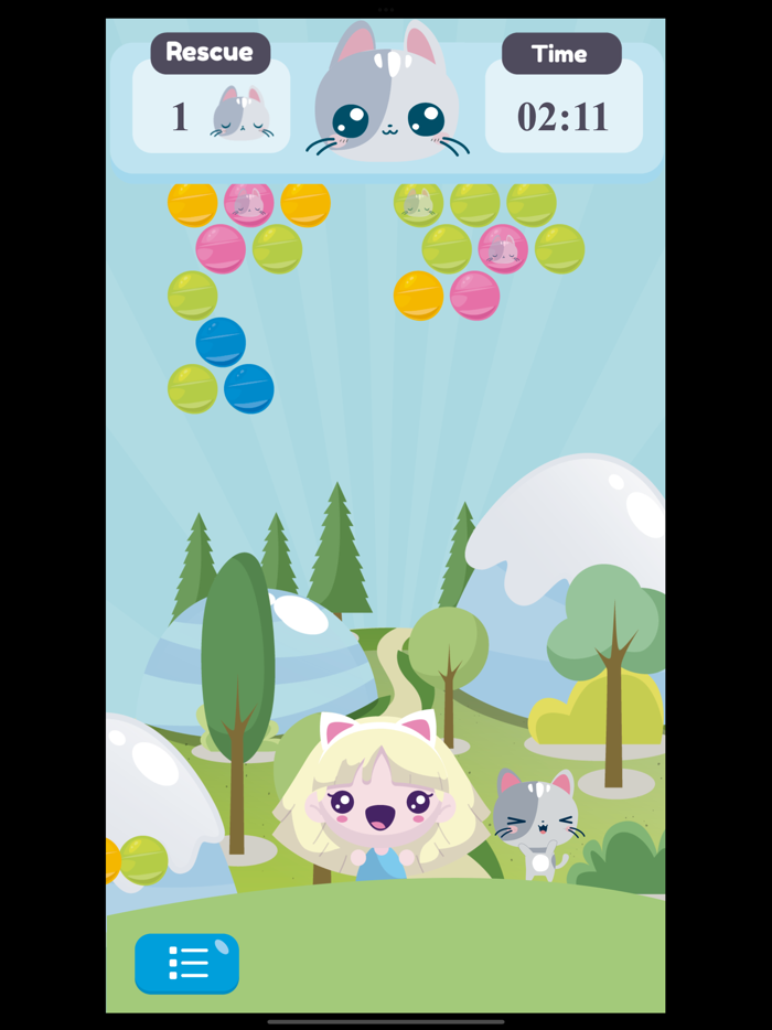 Lucky Cat Bubble Shooter