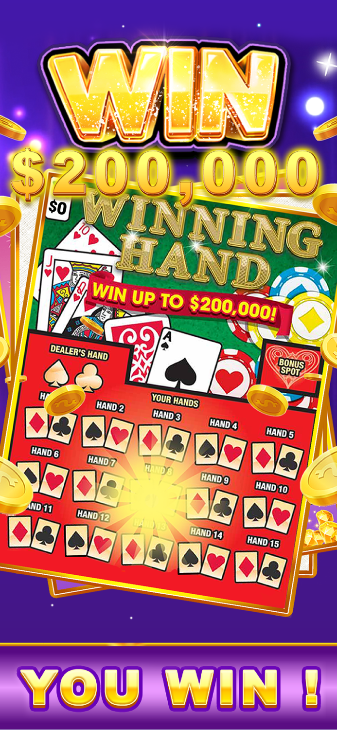 Lottery Scratchers Win