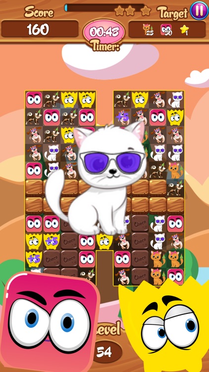 Monster Swipe Match3 Dogs Cats screenshot-3