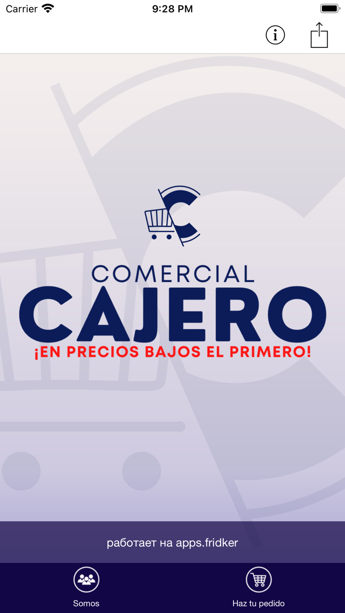Comercial Cajero