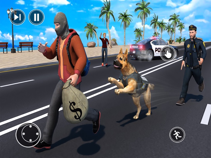 Police Officer Dog Simulator