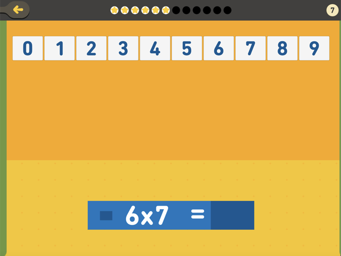 Multiplication games  tables