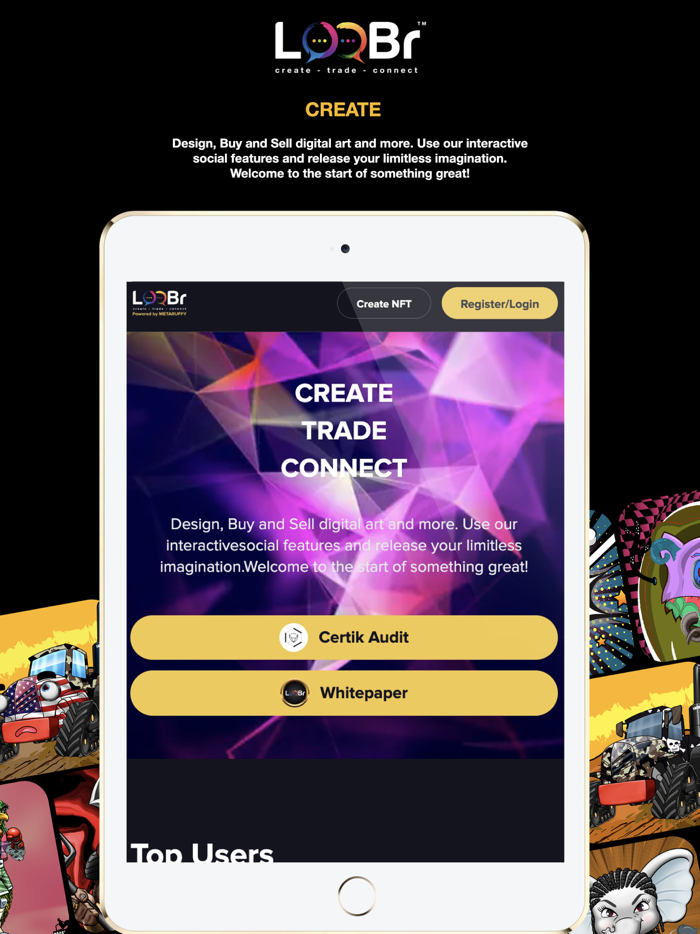 LooBr - Social NFT Marketplace