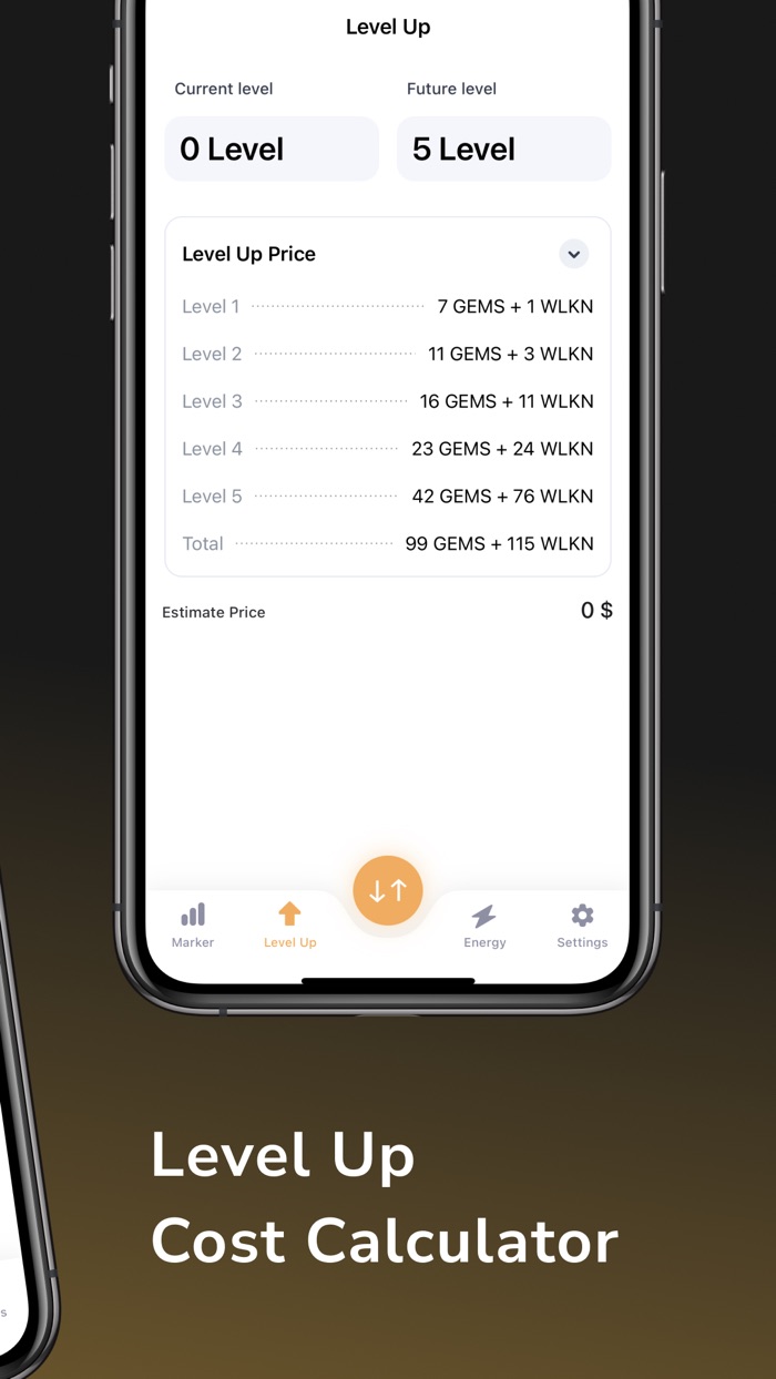 Calculator for WALKEN