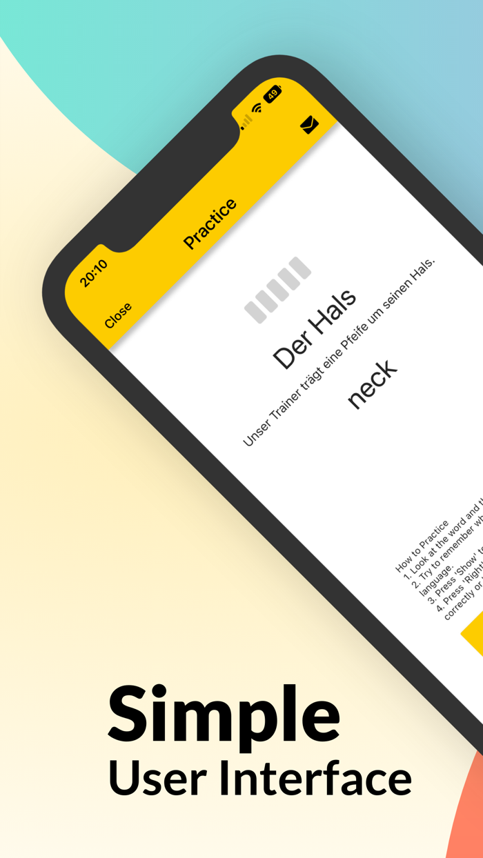 German Flashcards - 1000 words