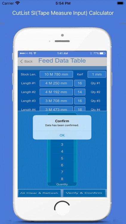 CutList SI Tape Calculator screenshot-6