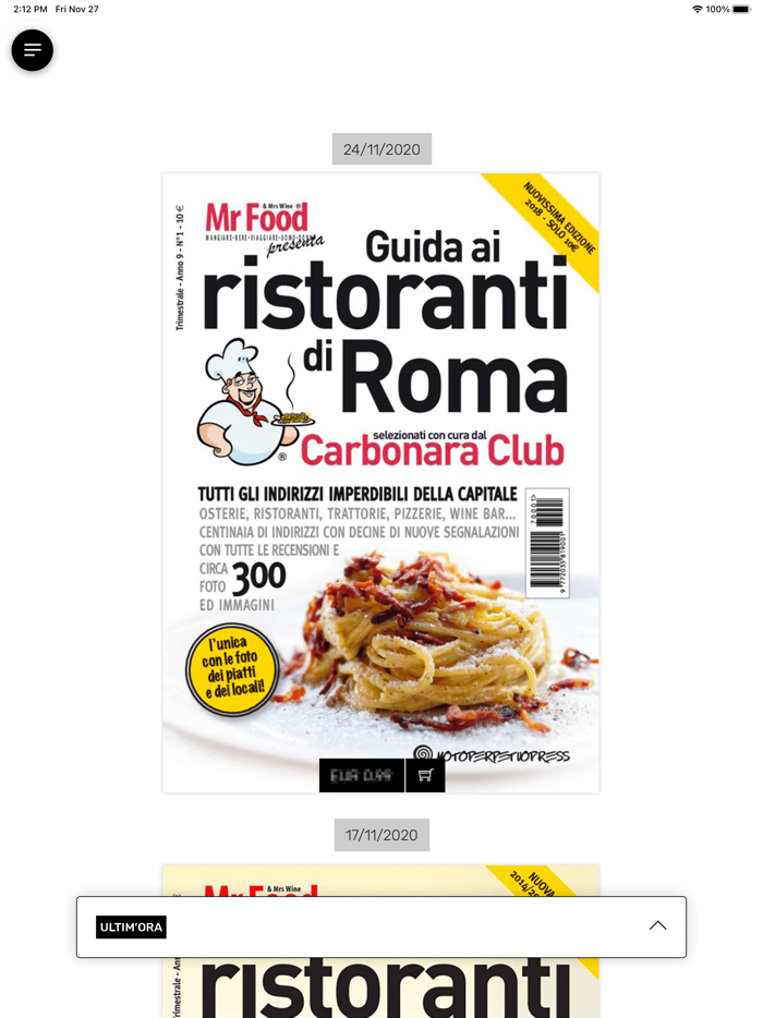 Guida ai ristoranti di Roma.