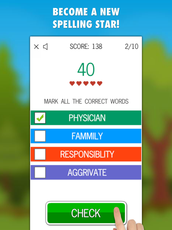 Spelling Check Game screenshot 2