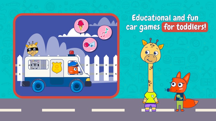 Car Games for Toddlers & Kids!