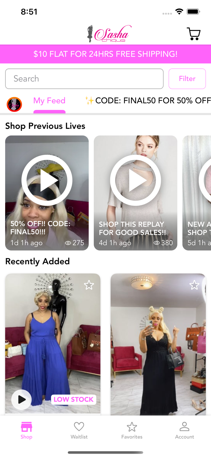 Sasha Chique Online Boutique