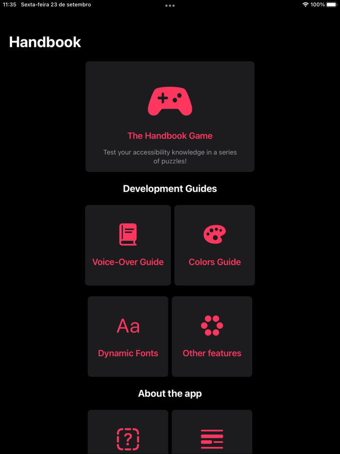 Accessibility Handbook