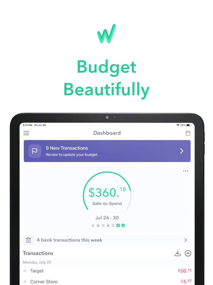 Weekly A Better Budget App
